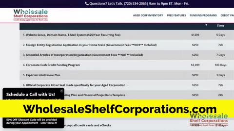 Discover the Benefits of Aged Corporations with WholesaleShelfCorporations.com