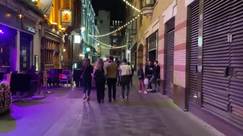 London Nightlife With Many Beautiful Ladies 🇬🇧 London Night Walk