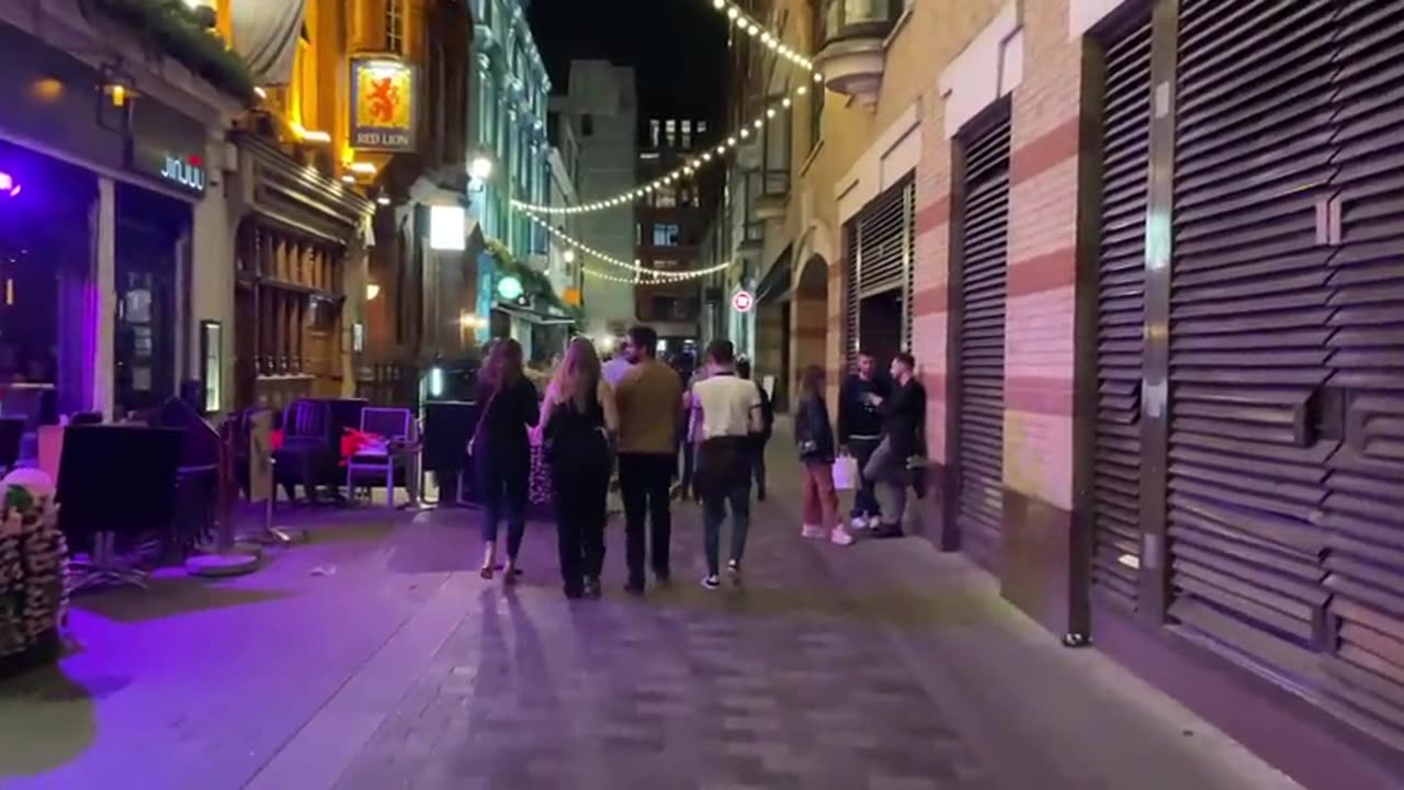 London Nightlife With Many Beautiful Ladies 🇬🇧 London Night Walk