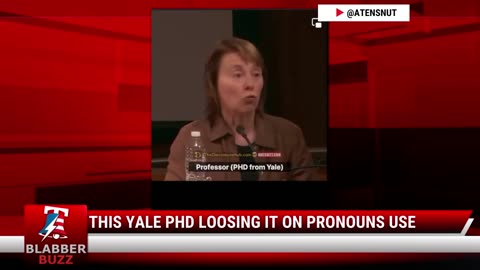 This Yale PhD Loosing It On Pronouns Use