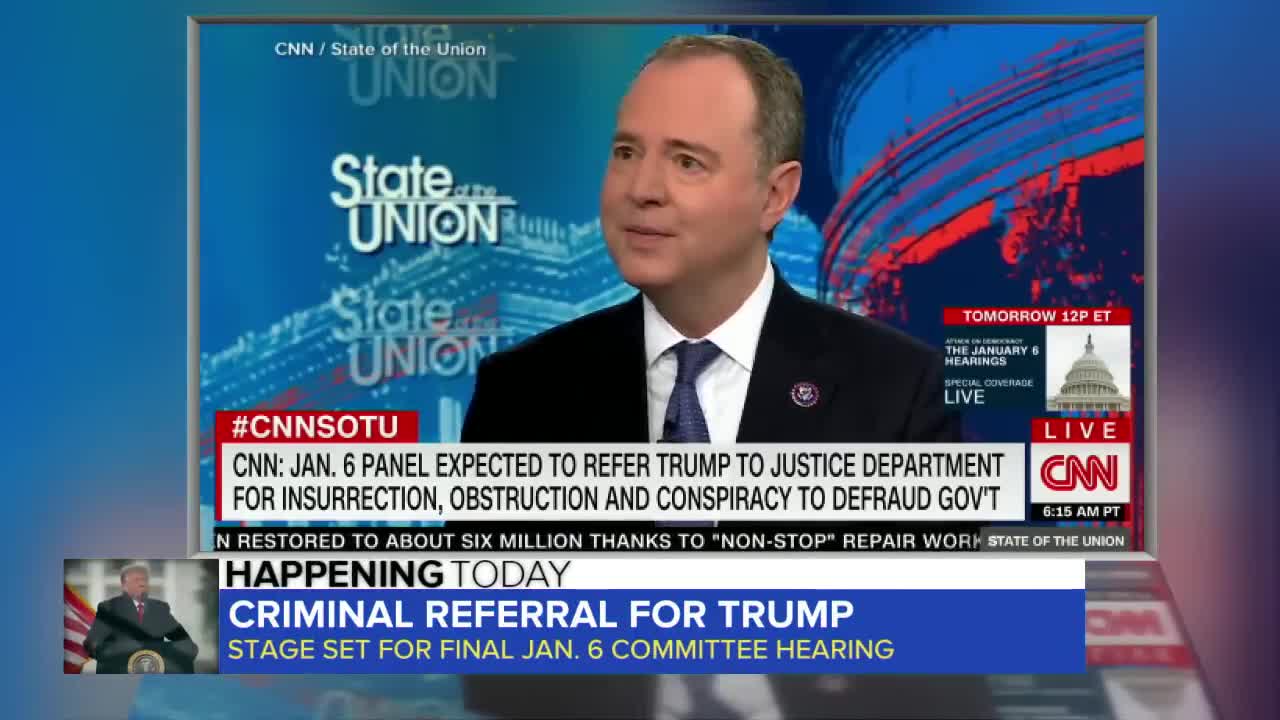 Criminal referral for Trump