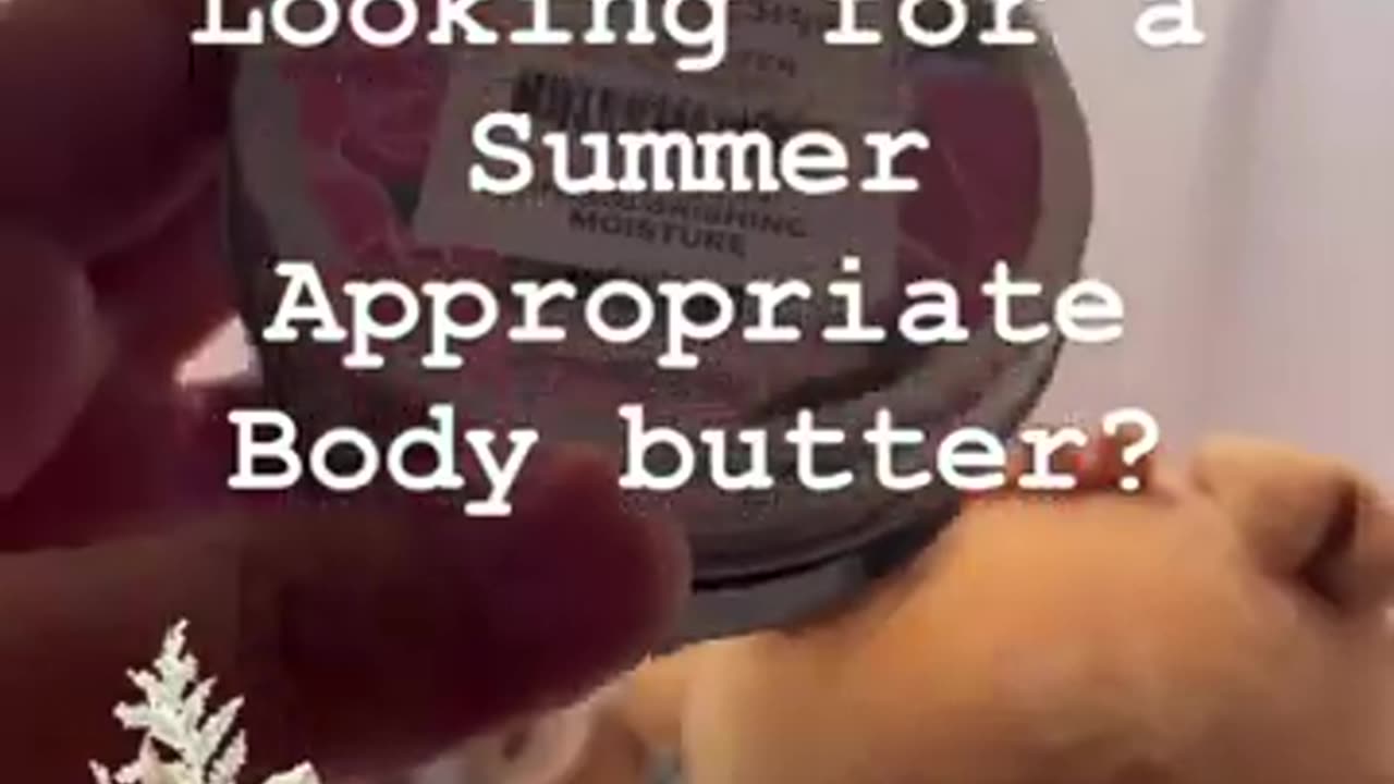 Nourishing British Rose Body Butter from The Body Shop