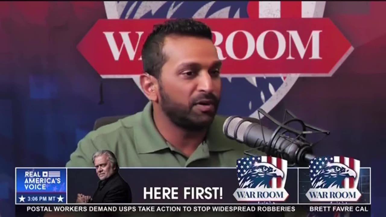 Kash Patel Co-hosting Today