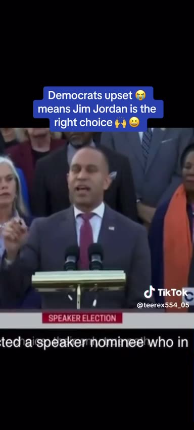 Speaker Jordan it is!!!