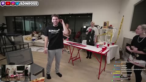 Adin Ross and xQc's Girlfriends Get WILD..