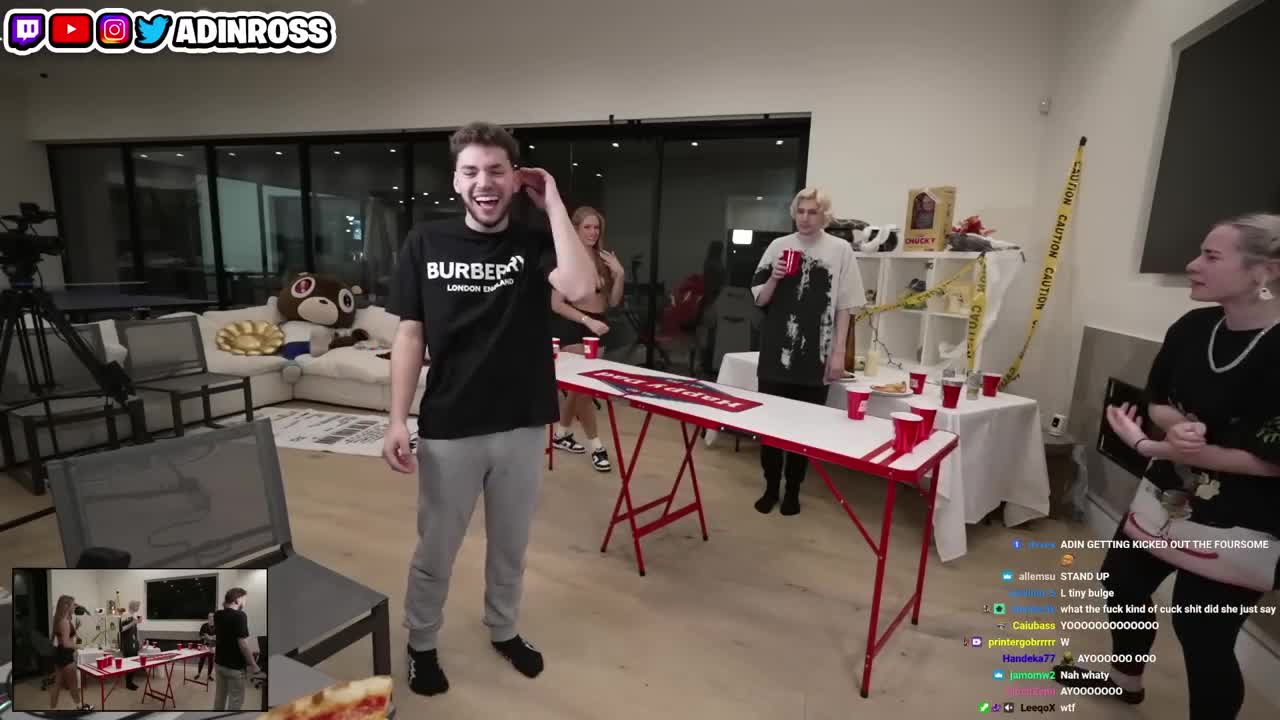 Adin Ross and xQc's Girlfriends Get WILD..