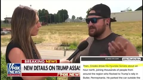 But… The FBI said Crooks drove his Hyundai Sonata?