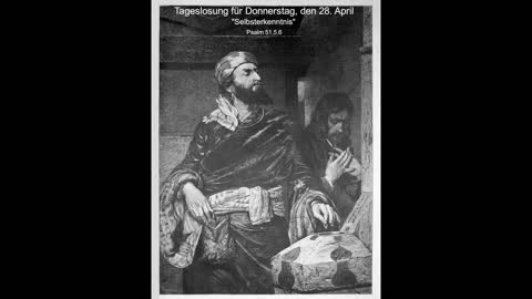 Tageslosung für Donnerstag, den 28. April
