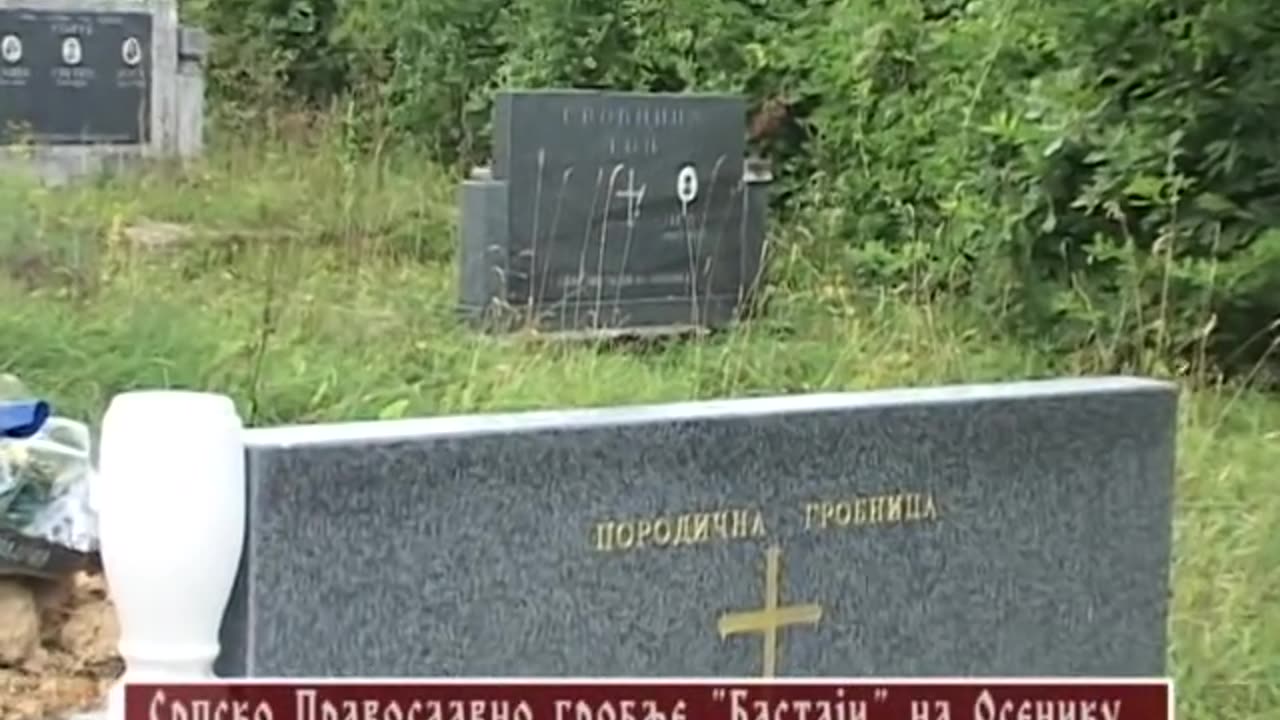 SrpskaPravoslavna groblja na Klancu,Oseniku i u Ramicima