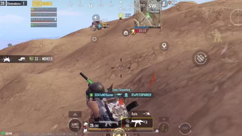 1v1 with a good player| PUBG MOBILE