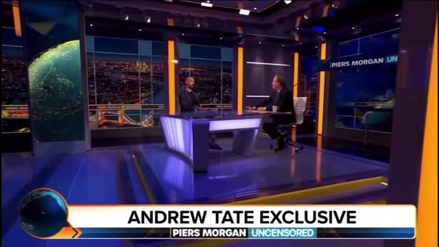 ANDREW TATE calls PIERS MORGAN a HYPOCRITE