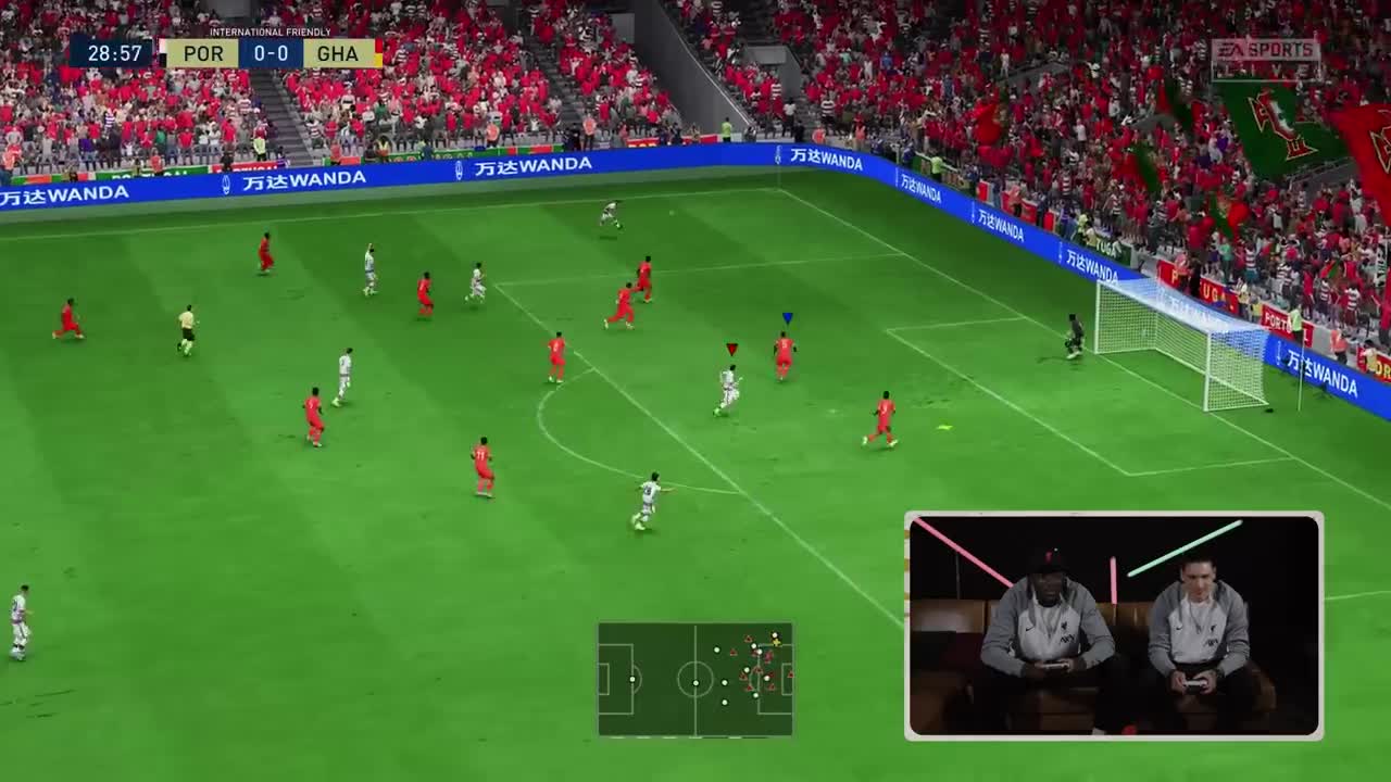 FIFA 23 World Cup head to head _ Darwin Nunez vs Ibrahima Konate (and Calvin Ramsay)