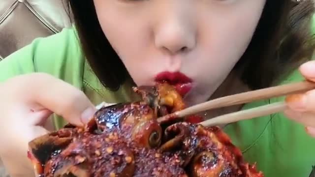 ASMR eating Spicy Seafood 🔥🔥🔥