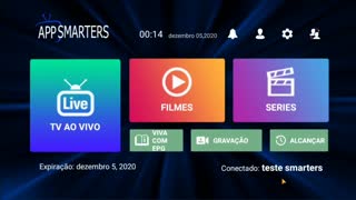 Como instalar e configurar o App Smarters Player