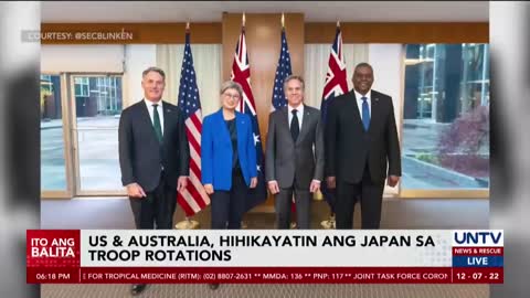 US at Australia, hihikayatin ang Japan na sumama sa troop rotations vs China military