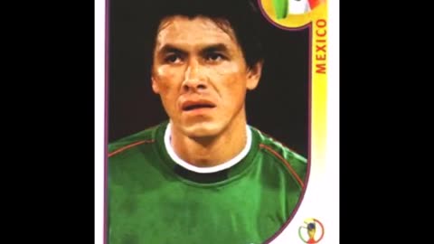 PANINI STICKERS MEXICO TEAM WORLD CUP 2002