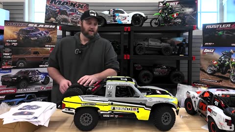 This RC Truck Is A MONSTER! Losi Baja Rey 1/6 Scale Desert Truck!