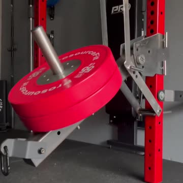 Belt Squat Lever Arm Rack Attachment (Self Release Kickstand)