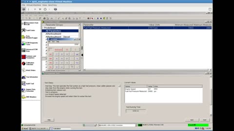 ISX Injector Leak Test for the CM2250 and CM2350