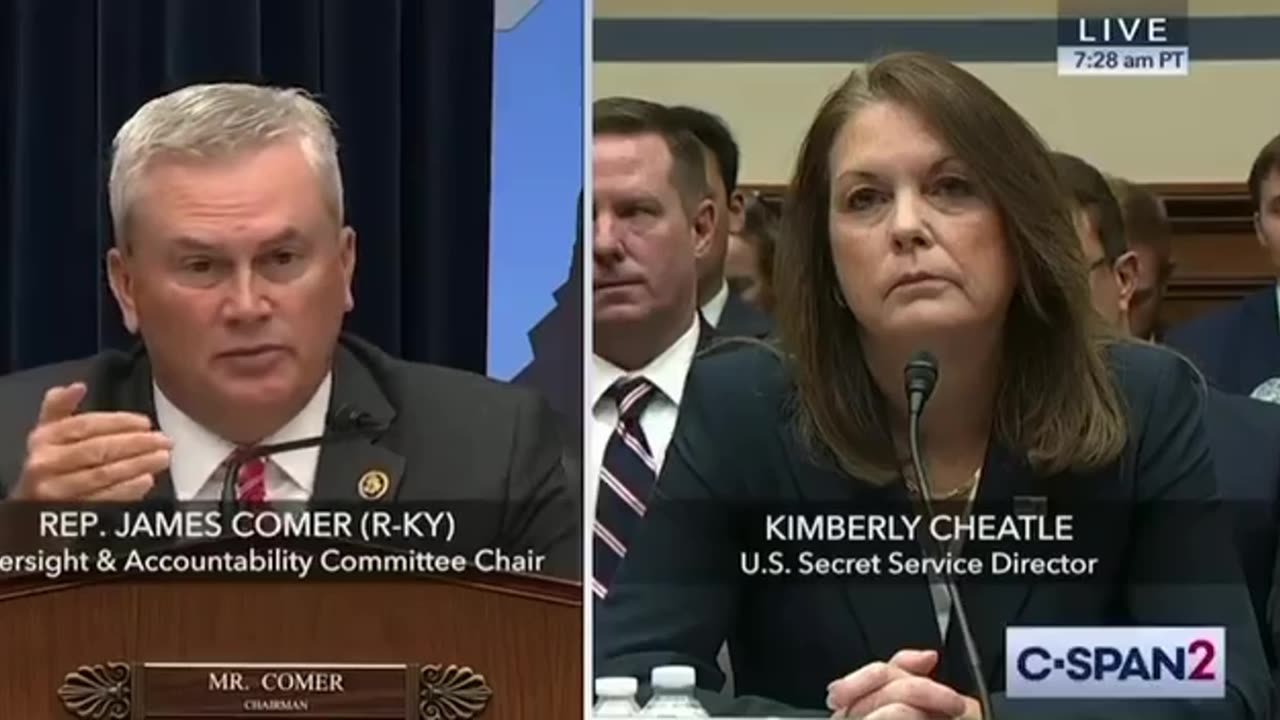 Rep James Comer drills Secret Service Director Kim Cheatle in Trump Assassination Questioning