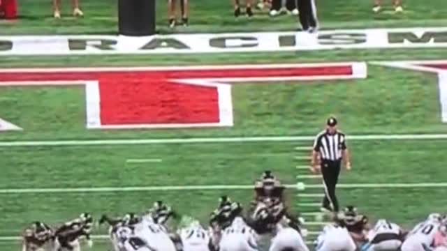 craziest game ever. Carolina panthers game winning field goal attempt is no good in overtime