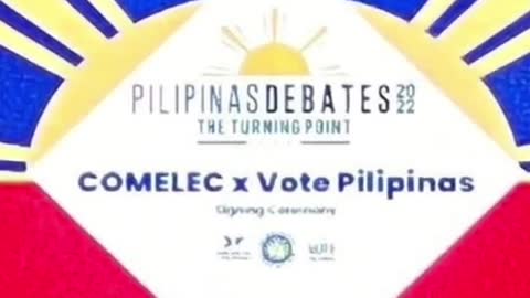 Pumirma na ng kasunduan ang COMELEC at Vote Pilipinas...
