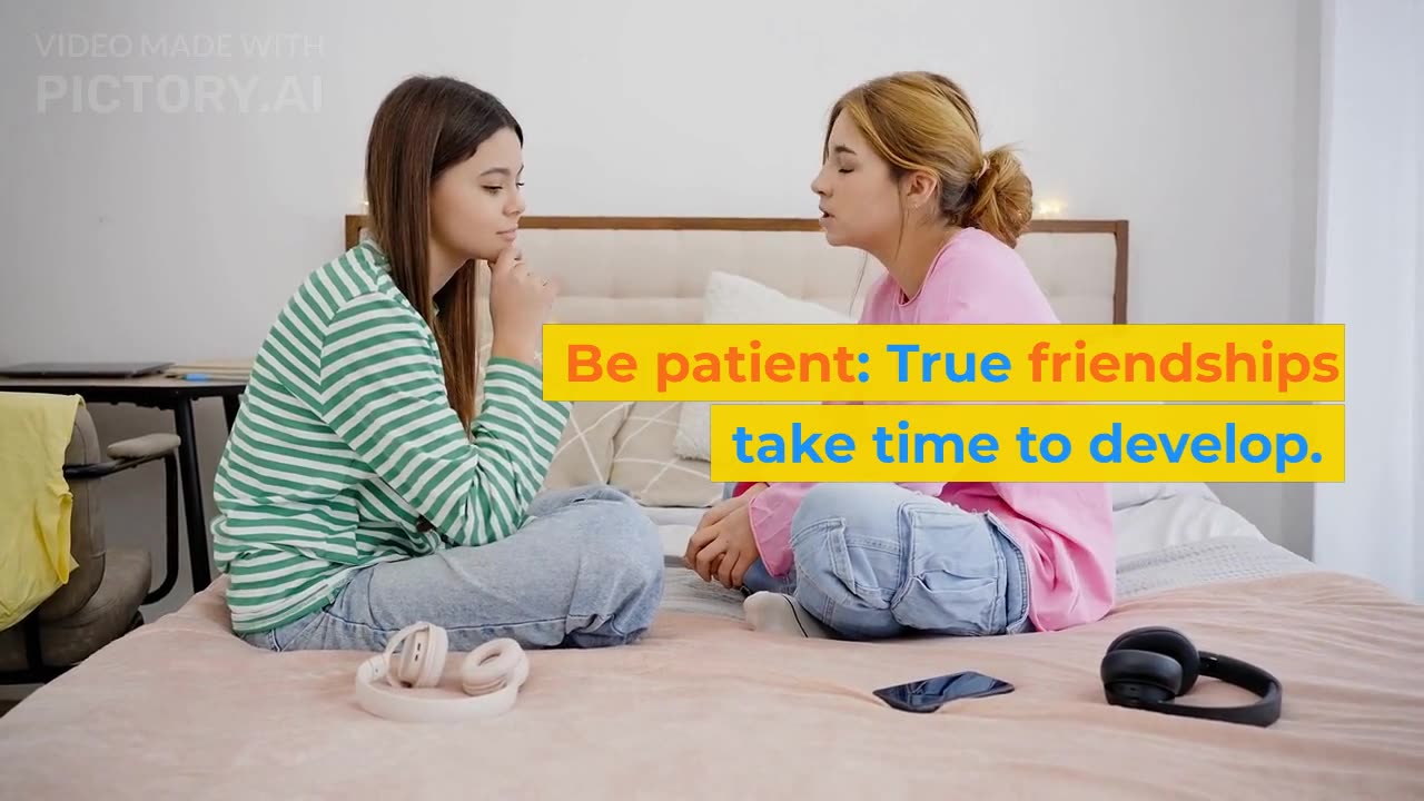How to make true few friends