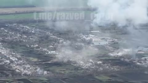 Russian artillery destroys hidden enemy equipment near Novoselovskoye