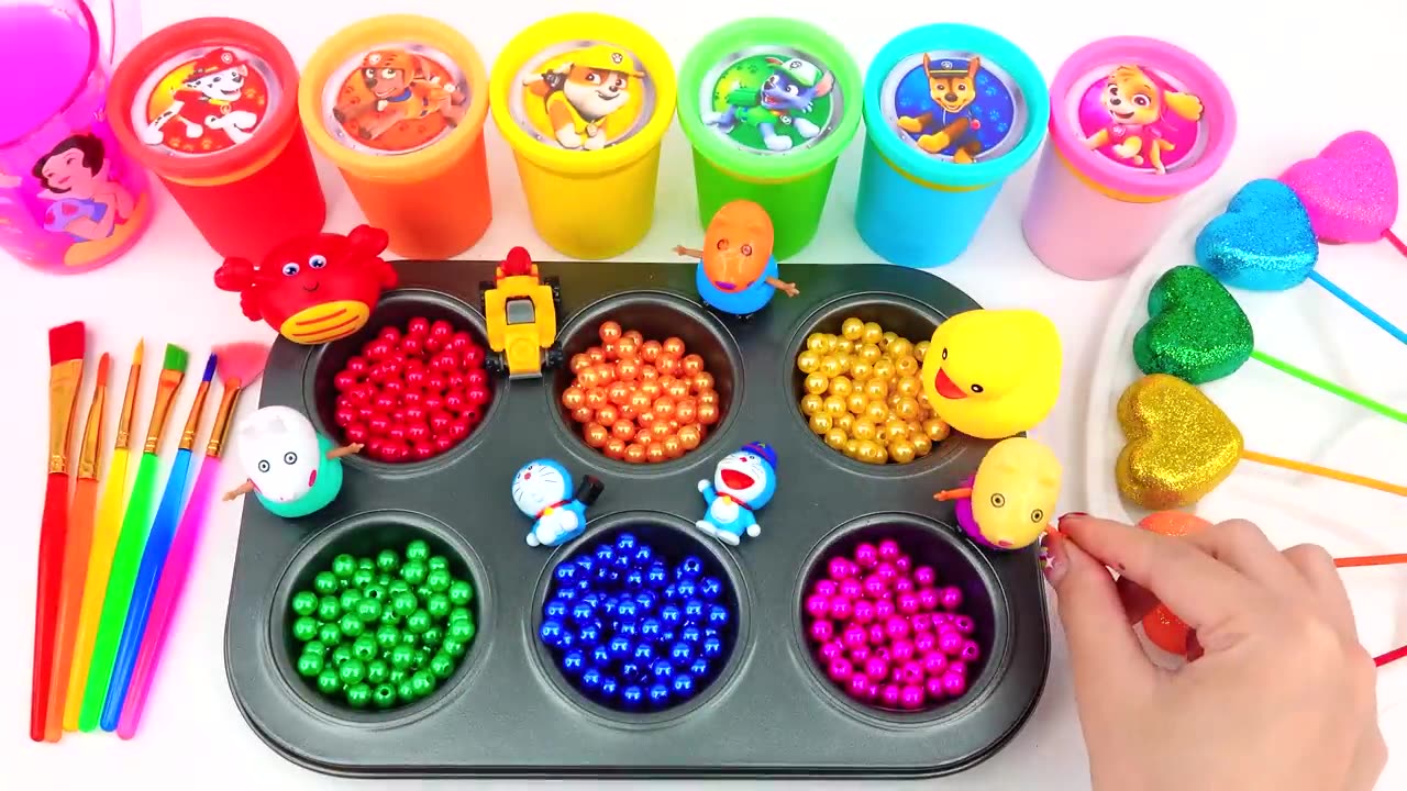 Rafadan Crew, Cartoon, Trt Child, İbi and Tosi, Doru, Masha and the Bear, Head Changing Game03