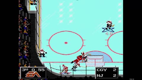 NHL '94 New Player League Playoff SF G2 - Richter (CAL) at Len the Lengend (NJ)