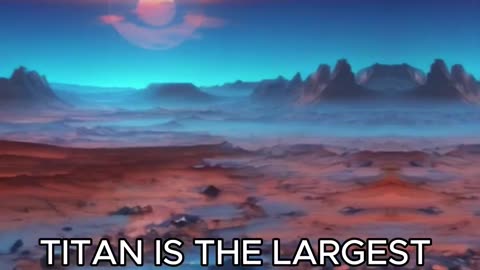 It's moon is bigger than Mercury. #shorts #space #facts #science #universe #saturn #titan #blackhole