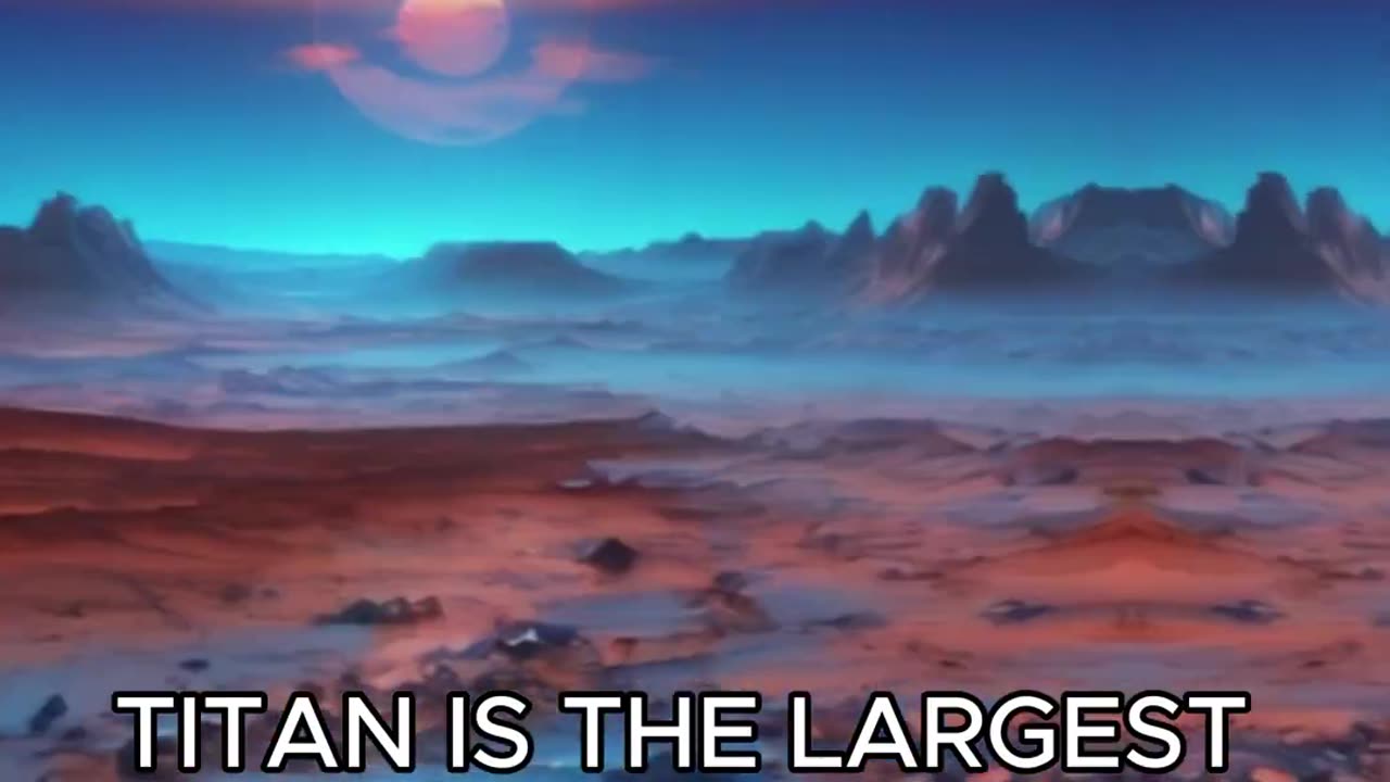 It's moon is bigger than Mercury. #shorts #space #facts #science #universe #saturn #titan #blackhole