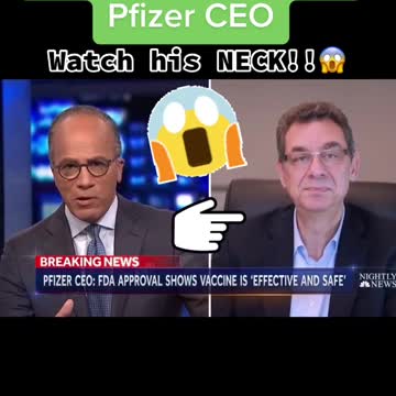 화이자 CEO는 렙틸리언?