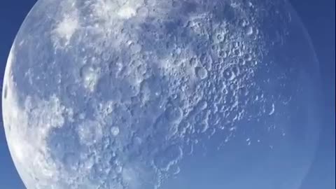 Cool shot of the sun and moon