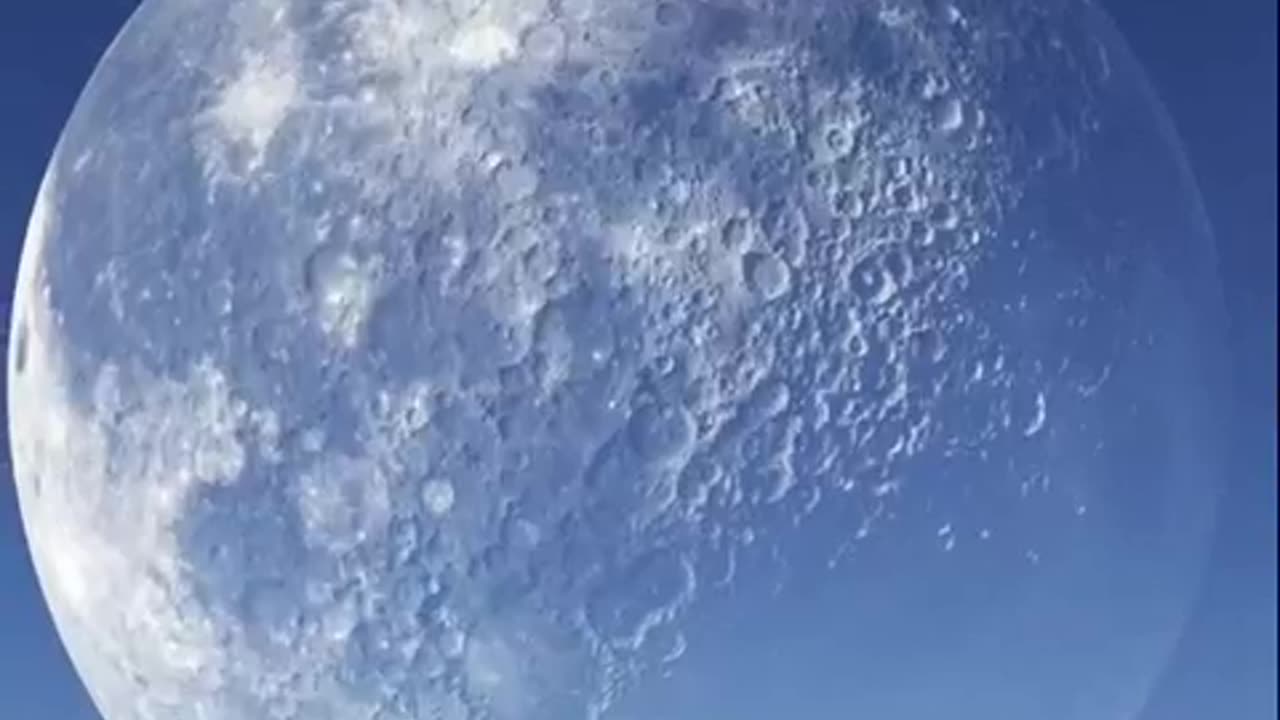 Cool shot of the sun and moon