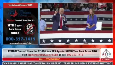 President Trump "That's genius when you can connect the dots"