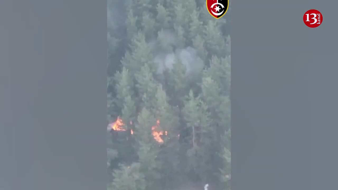 Russians are hit by missiles while transporting carload of ammunition