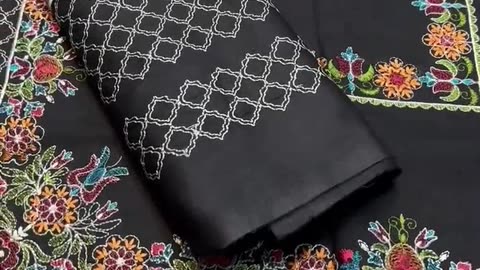 3pc lawn suit by Bareeze