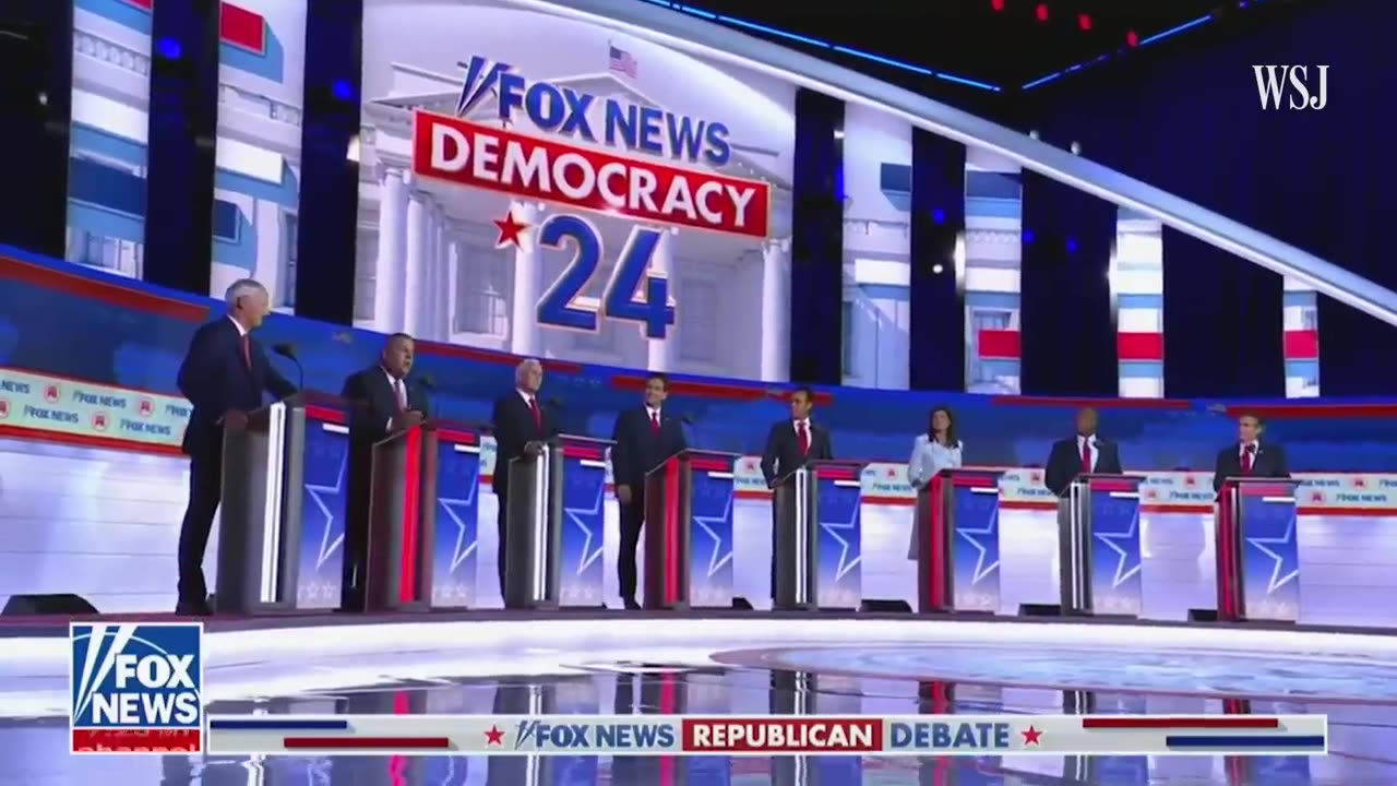 ‘Rookie’ Vivek Ramaswamy Clashes With Haley, Others at GOP Debate | WSJ News