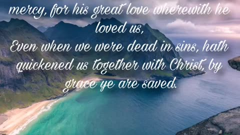 Ephesians 2:4-5 #short #scripture #bible #verse #verseoftheday #inspiration #shorts
