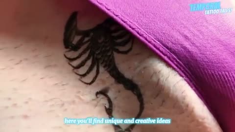 TEMPORARY_TATTOO___Magic_tattoo_Beautiful_Scorpion_🦂_#011