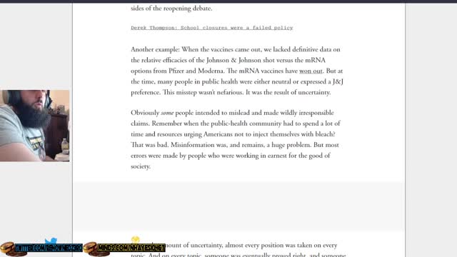 The Atlantic Want Pandemic Amnesty and I say Fuck NO!