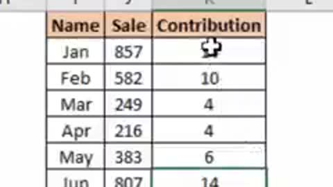 How to change number in percentage excel