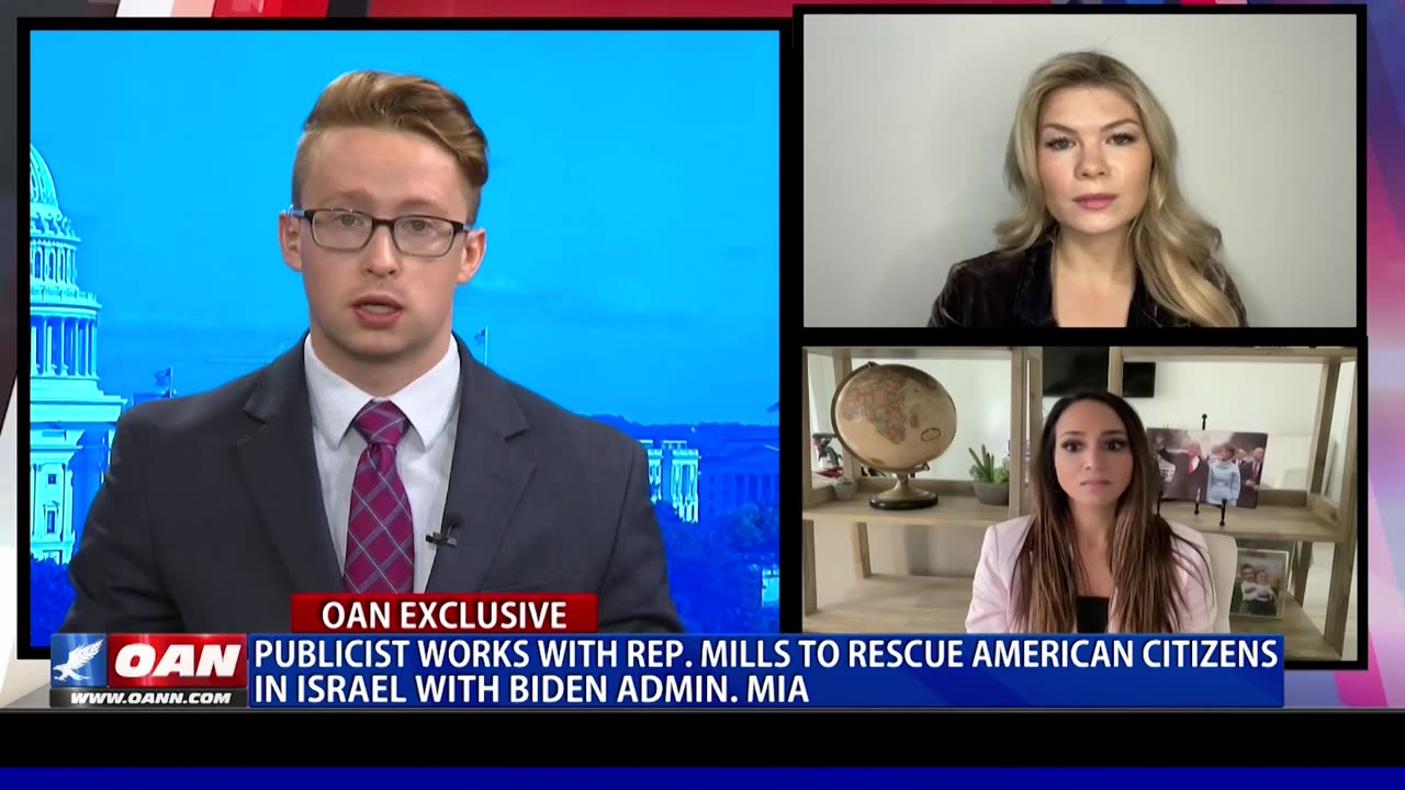 Publicist Works With Rep. Mills To Rescue American Citizens In Israel With Biden Admin. MIA