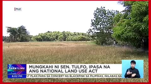Senator Tulfo, pinuna ang mga sakahang ginagawang subdivision