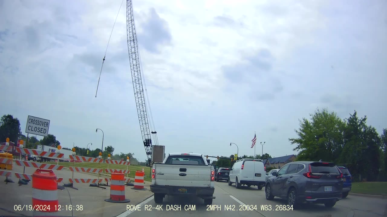 Roundtrip Drive From Levagood Area, Dbn; To Corewell Health, Plaza South Dr, Taylor, MI, 6/19/24
