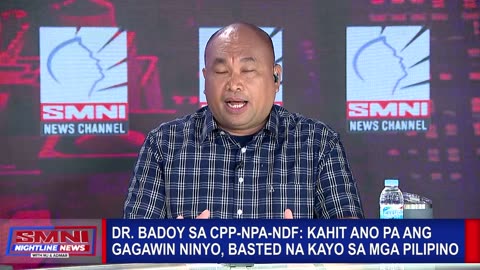 Dr. Badoy sa C P P N P A N D F: Kahit ano pa ang gagawin ninyo, basted na kayo sa mga Pilipino