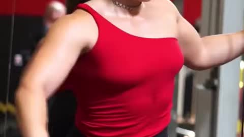 Shoulders Workout With Machine At Gym _ Gym Life Official -- #fitness #shorts