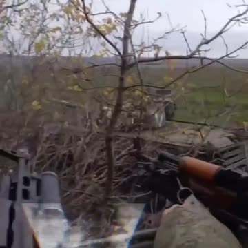 Marines of the 155th Brigade advancing to storm Pavlovka
