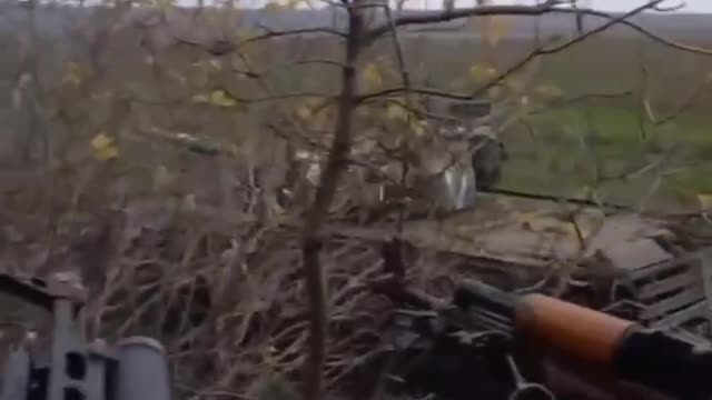 Marines of the 155th Brigade advancing to storm Pavlovka